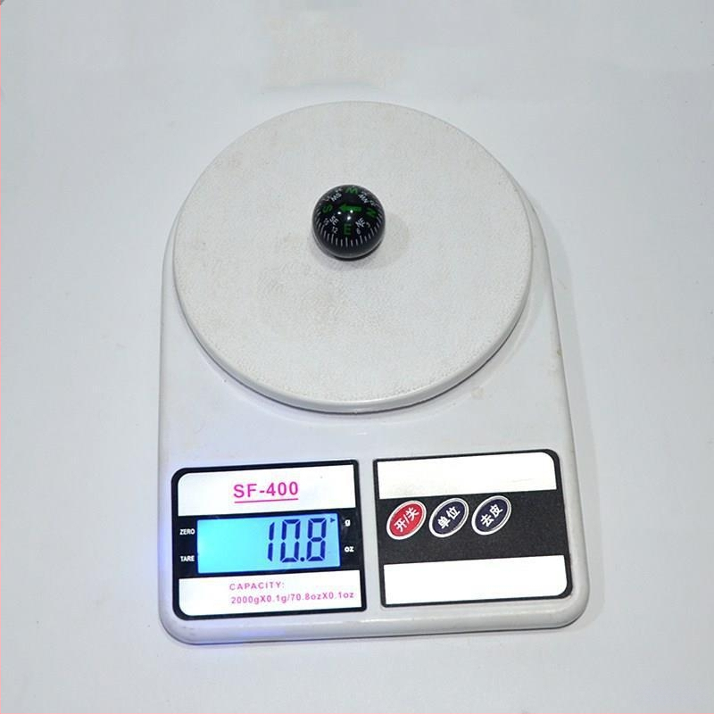 Μπάλα πυξίδας αυτοκινήτου με βεντούζα — εξωτερικό διακοσμητικό αξεσουάρ αυτοκινήτου