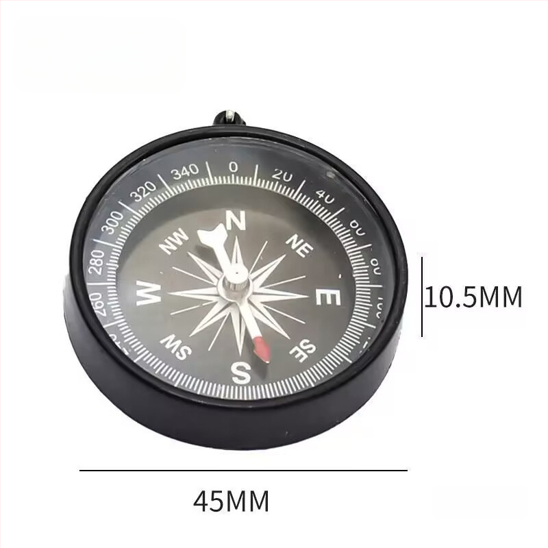 Ταξιδιωτική πυξίδα - Ανοξείδωτο ατσάλι, λειτουργία πυξίδα, αδιάβροχη