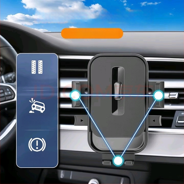 Nothing Držač za telefon u automobilu s usisnim nosačem na ploči, univerzalno, USB napajanje 7.5W