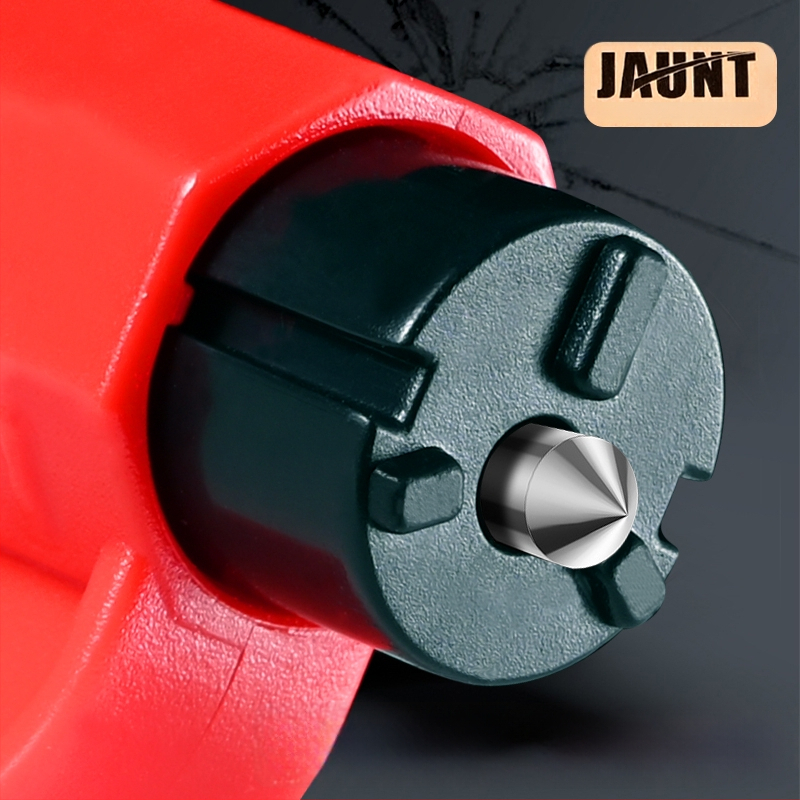 Automobilio langų laužtuvas – saugumo plaktukas | Prekės ženklas: Mairichi | Medžiaga: ABS + volframo plienas | Svoris: 0,19 kg | Daugiafunkcinis saugos plaktukas | Langų dūžimas per vieną sekundę