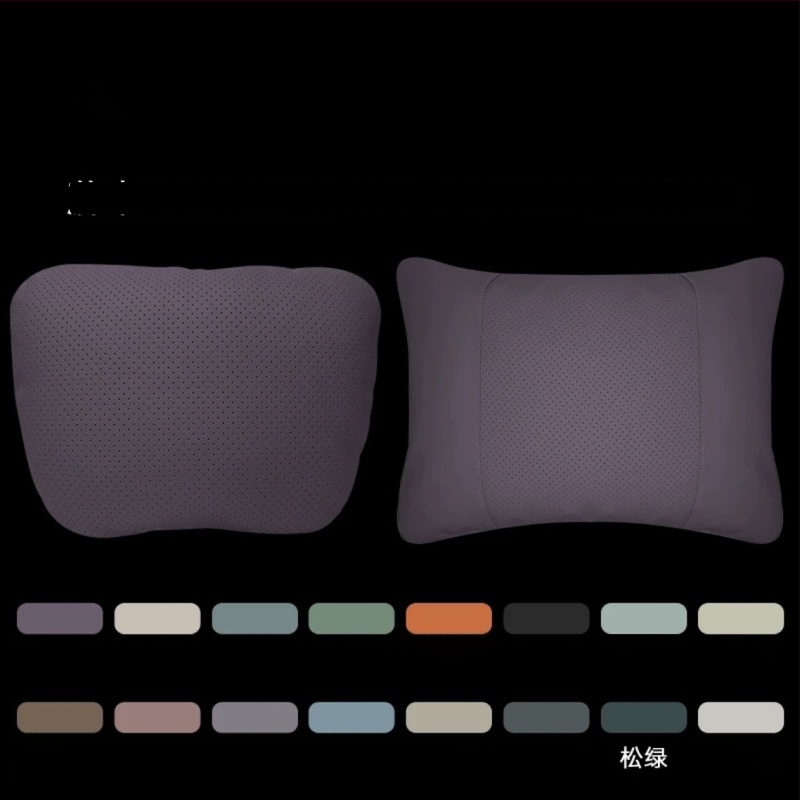 Автомобилен възглавник за глава и пояс за Weilai ET5/ET5T Travel Edition — кожа, персонализация, минималистичен стил, пълнеж от синтетично влакно, подходящ за всички сезони