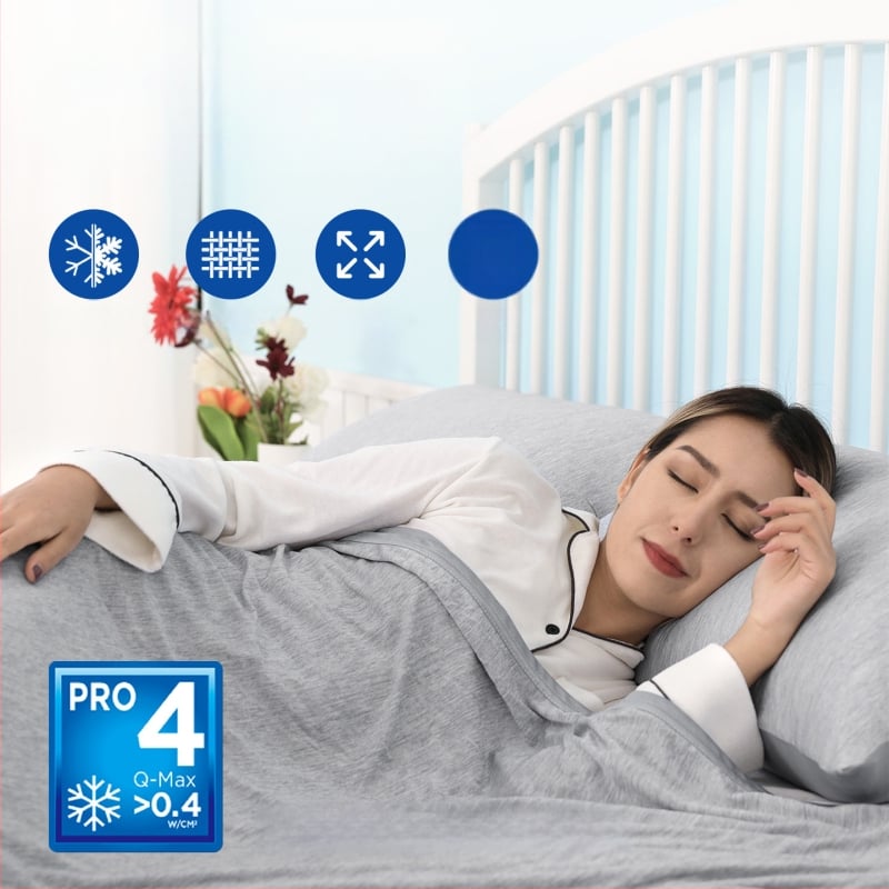 Εξατομικευμένη κουβέρτα με μοτίβο σύννεφων, δροσιστική, διπλής όψεως, πλένεται στο πλυντήριο, εκτύπωση με αντίδραση, 70% νάιλον / 30% πολυαιθυλένιο