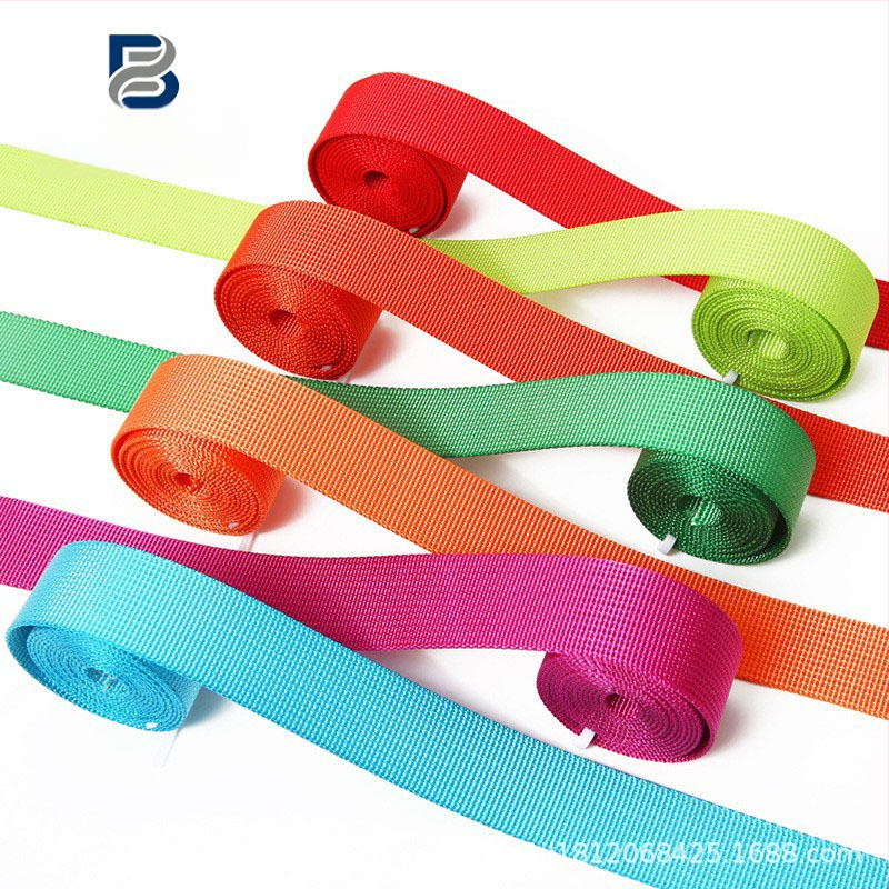 Changde Textile Νάιλον ιμάντας υφάσματος με λεπτές ρίγες, αμερικάνικο μοτίβο, για ιμάντες πλάτης σακιδίων και αξεσουάρ ρούχων