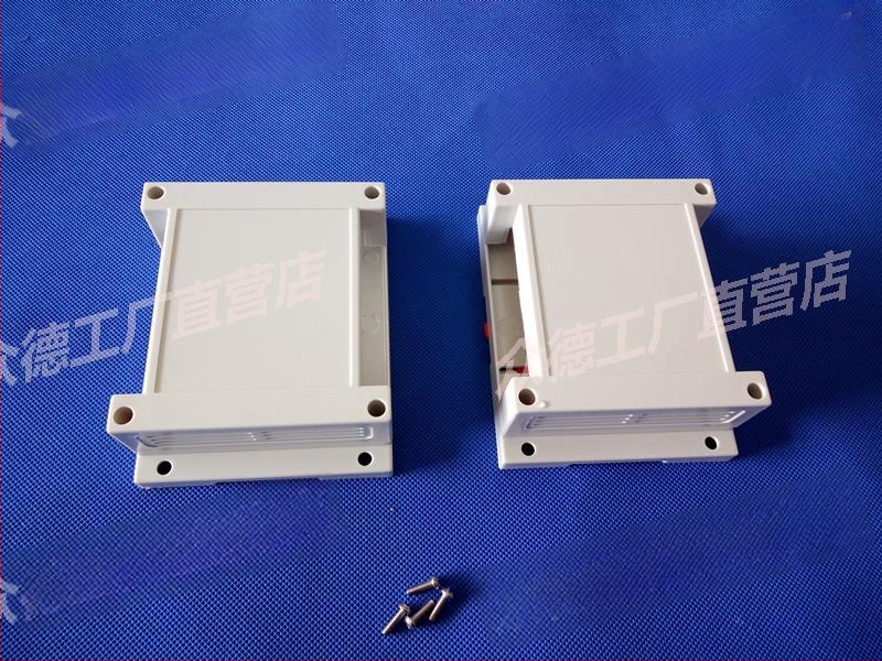 ABS plastično kućište za PLC, kutija za upravljanje, dimenzije 115×90×40 mm