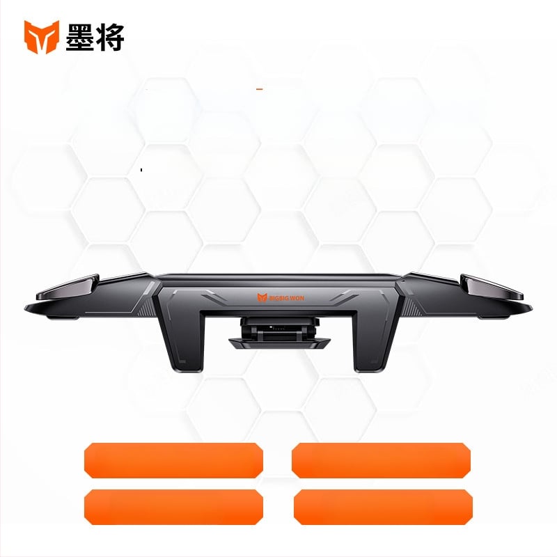 Mojiang M3 mobilais spēļu kontrolieris ar integrētām plecu pogām, vibrācija, bezvadu savienojums, USB-C savienojums viedtālruņiem