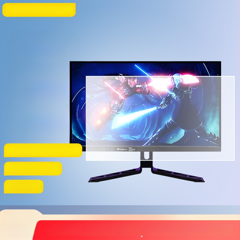 Lenovo Legion G27Q játékmonitorhoz védőfólia — PET anyag, elülső membrán, matt, HD