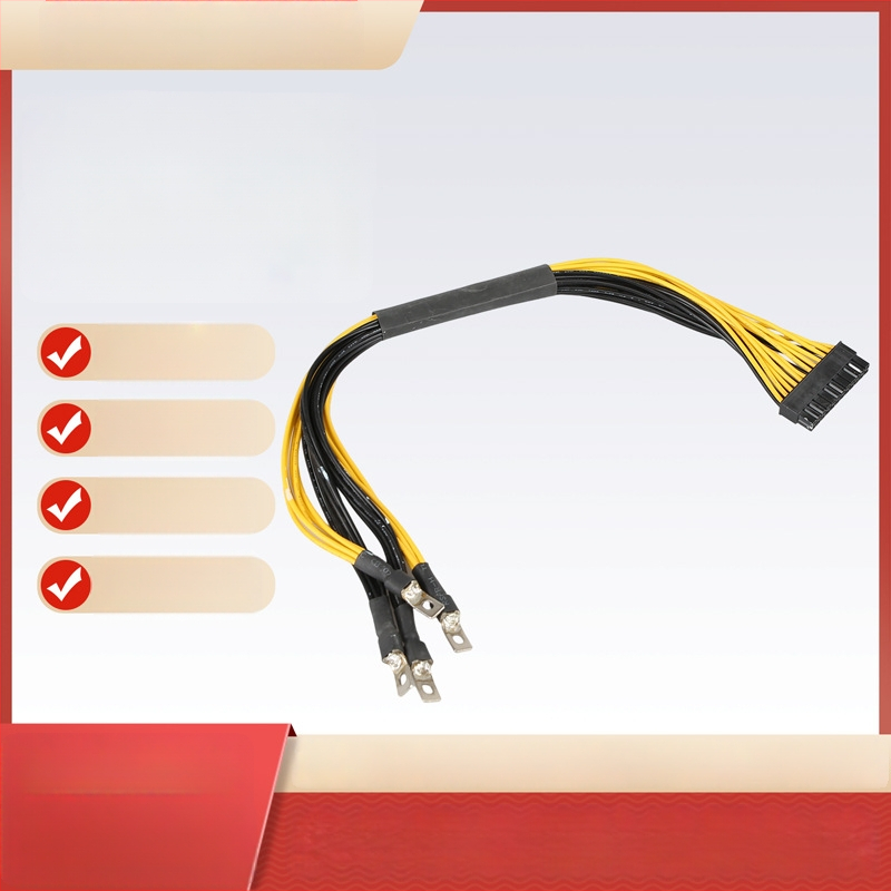 PCIe tápegység hosszabbító kábel bányászati righez, 8P-től dual 8P-ig, grafikus kártya adapter, testreszabás elérhető