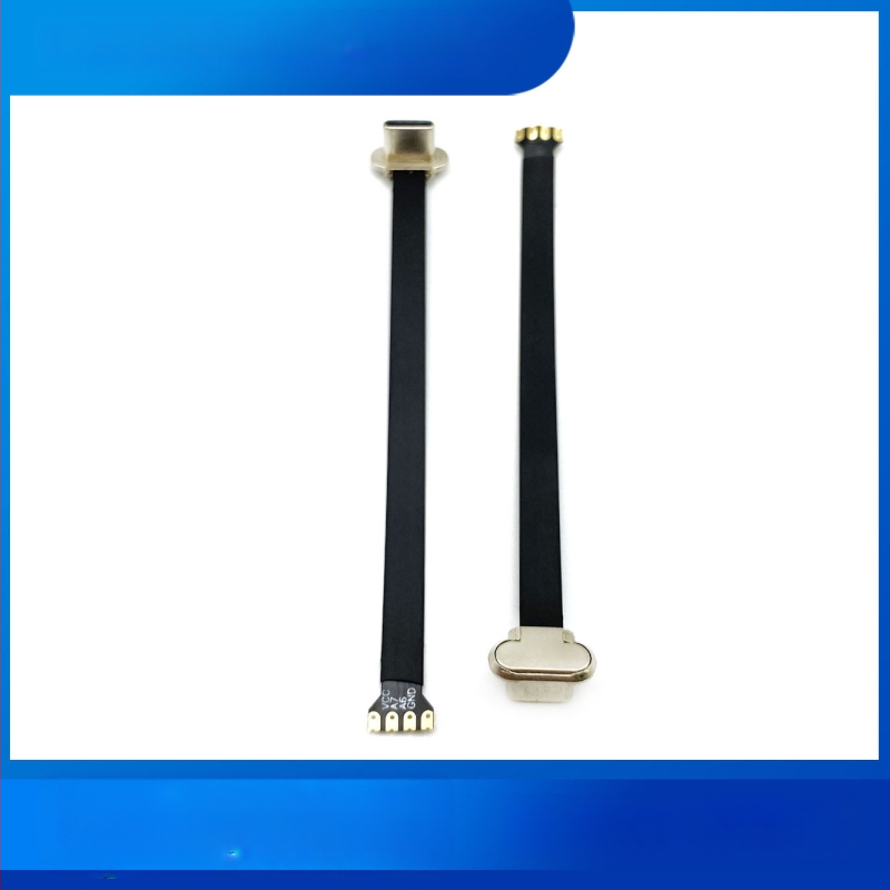 Type-C 4-pin bežično punjenje stražnji klip adapter s fleksibilnim FPC kabelom
