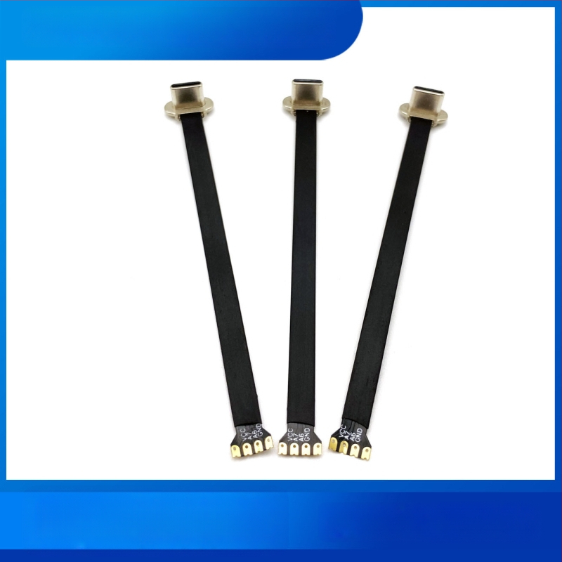 Type-C 4-pin bežično punjenje stražnji klip adapter s fleksibilnim FPC kabelom