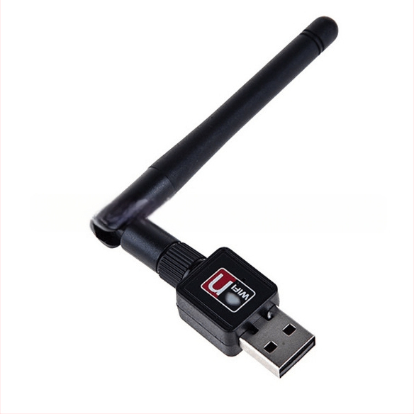 USB belaidė tinklo kortelė – nešiojamas Wi‑Fi karaoke set‑top box priėmėjas/siųstuvas RTL8188, 150Mbps, 2.4GHz, USB