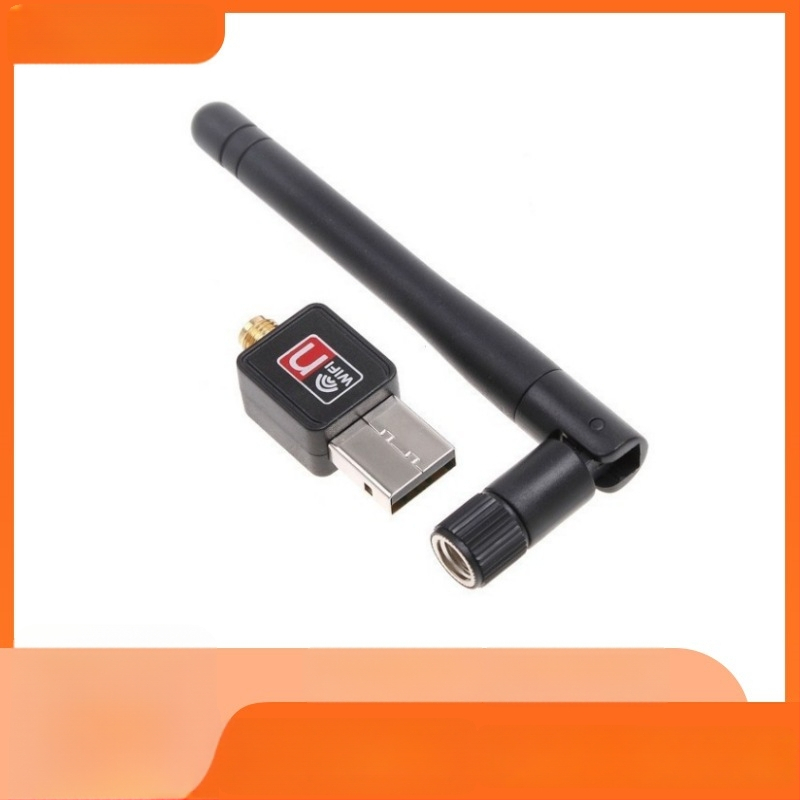 USB belaidė tinklo kortelė – nešiojamas Wi‑Fi karaoke set‑top box priėmėjas/siųstuvas RTL8188, 150Mbps, 2.4GHz, USB
