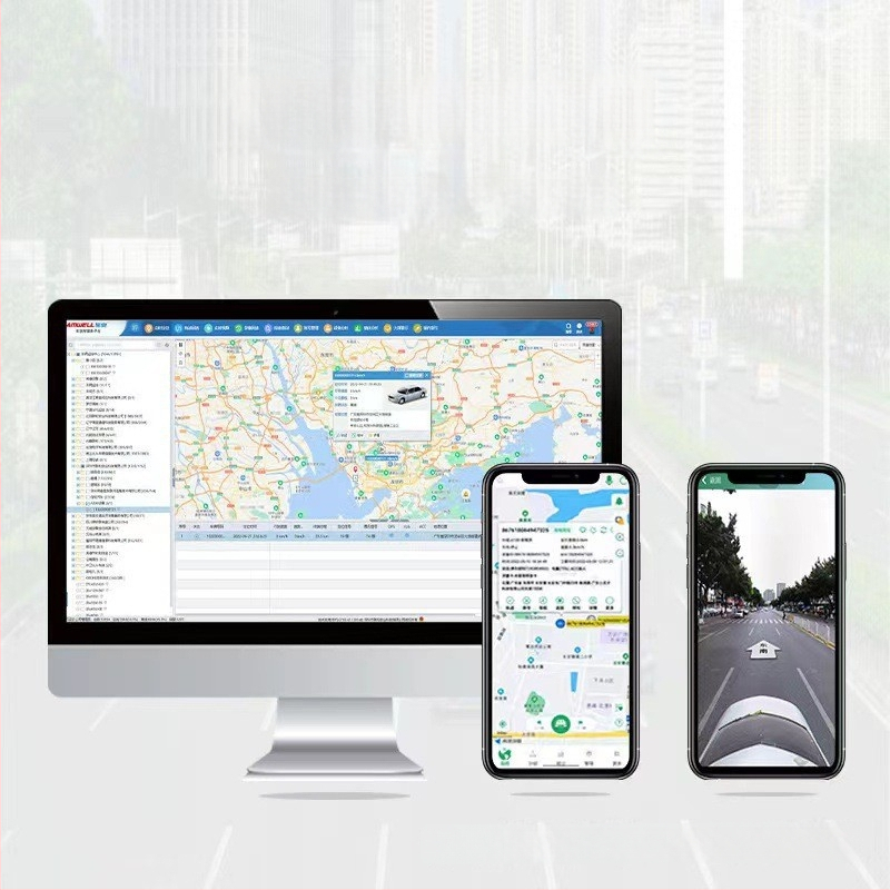 Tracker GPS Beidou pentru vehicule și utilaje, 4G Beidou, precizie de poziționare 5 m, IP65, antenă externă, hartă în timp real cu redare traiectorie