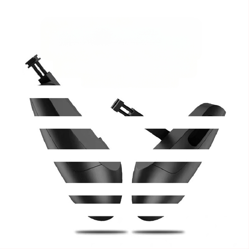 Mobilās spēļu vadīklas olu formā ar statīvu, PUBG un Peace Elite atbalstam, vads, PP materiāls, 45 g, modelis 123