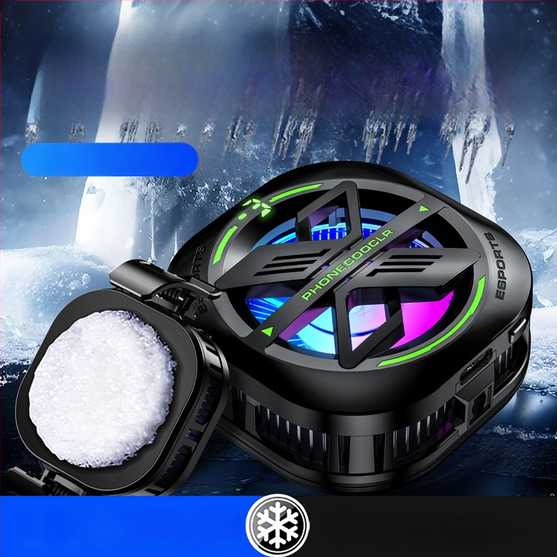 JS82E Suport Magnetic pentru Telefon cu Clip Spate, Răcire, Interfață Type-C