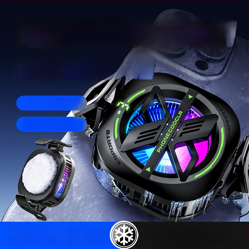 JS82E Suport Magnetic pentru Telefon cu Clip Spate, Răcire, Interfață Type-C