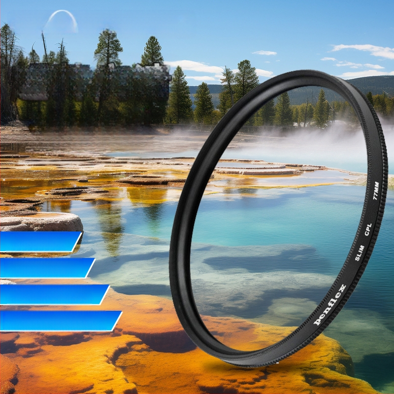 Penflex CPL filtras kameroms, apvalus poliarizatorius, OEM gamyba, 2007 metų leidimas