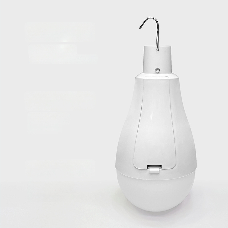 LED hordozható kemping lámpa kettős akkumulátorral, újratölthető, 3-lépcsős fényerő-szabályozás, kampó, IP65, 20W, 2000 lm