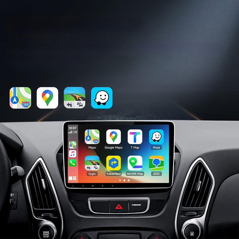 Belaidis CarPlay adapteris iPhone ir Android — Modelis G120, ABS, automobiliui įrengta operacinė sistema, 1080p, suderinamas su automobiliais, kuriuose yra laidinis CarPlay