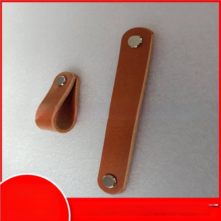 Дръжка за врата на гардероб - агнешка кожа, серия Домашна дръжка, код на продукта: Handle 004