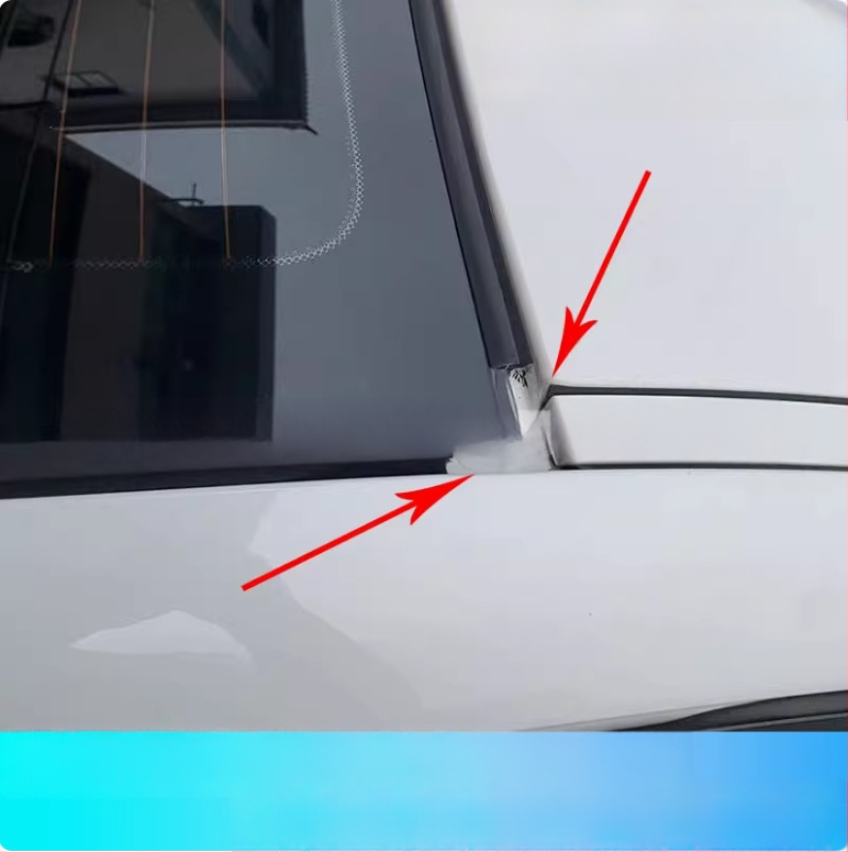 BMW galinio stiklo sandarinimo juosta — guma, įprastas storis, produkto kodas b-06