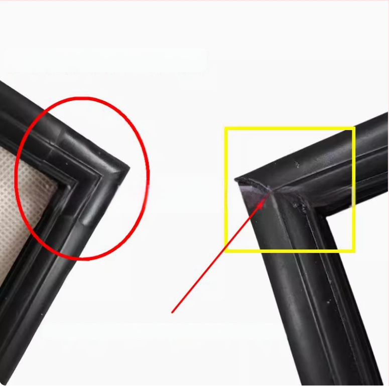 BMW galinio stiklo sandarinimo juosta — guma, įprastas storis, produkto kodas b-06