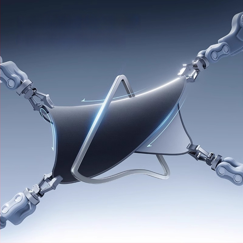 Dviejų sluoksnių saulės skydelis automobiliui, teleskopinis montavimas, šilumos izoliacija, universalus suderinamumas