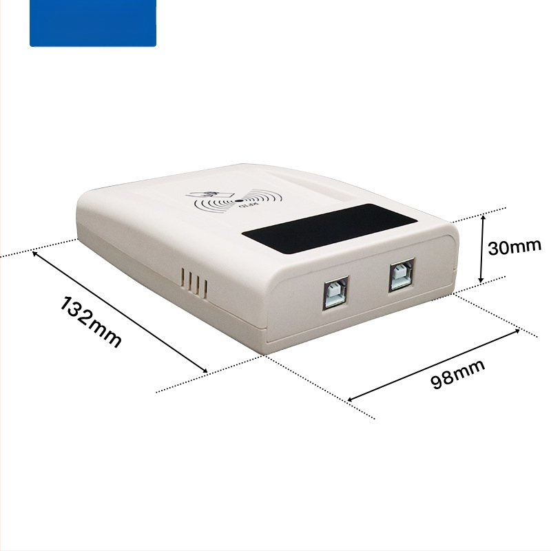 USB RFID lasītājs-rakstītājs kartēm CPH-F102C, 915 MHz, uztveres attālums 30 mm, lasīšanas laiks 0,2 s, atbalsta kartes 6C/6B