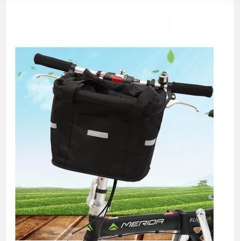 Prednja košara za bicikl — Oxford materijal; torba za bicikl; uvoz: Ne
