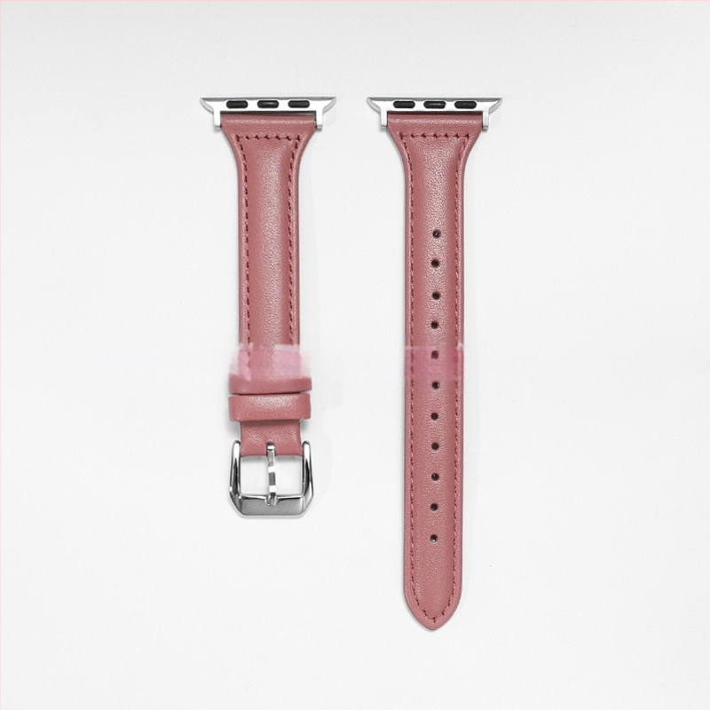 Ādas siksna Apple Watch - īsta āda, modes stils, neitrāla zīmols, 19 g, saderīga ar modeli 20499183604