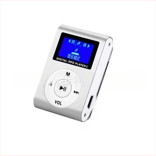 Studentski prijenosni MP3 player s klipom za trčanje, podrška TF kartici, MP3 player s 1,1-inčnim zaslonom