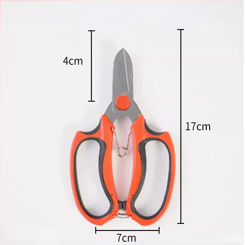 Градински ножици за подрязване на цветя, неръждаема стомана, мощни, за домашна употреба