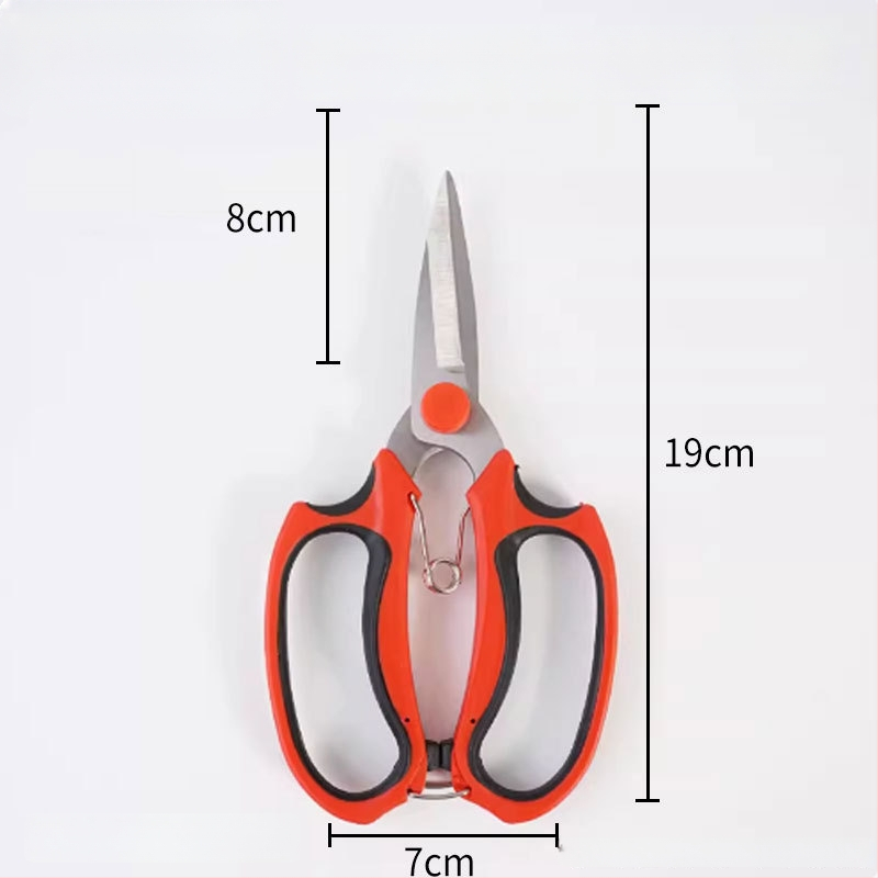 Градински ножици за подрязване на цветя, неръждаема стомана, мощни, за домашна употреба