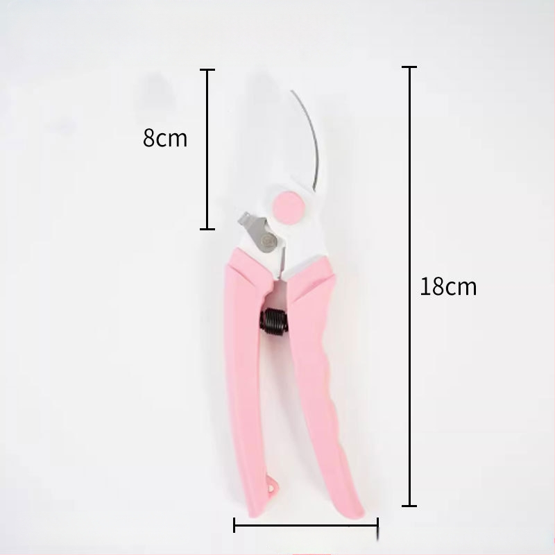 Градински ножици за подрязване на цветя, неръждаема стомана, мощни, за домашна употреба