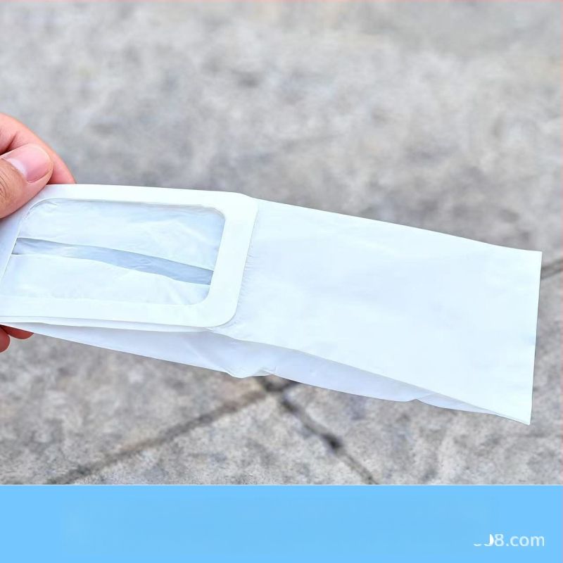 Alat za skupljanje psećeg izmeta za vanjsku upotrebu, klip za vrećicu, plastika, plosni otvor, uobičajene debljine