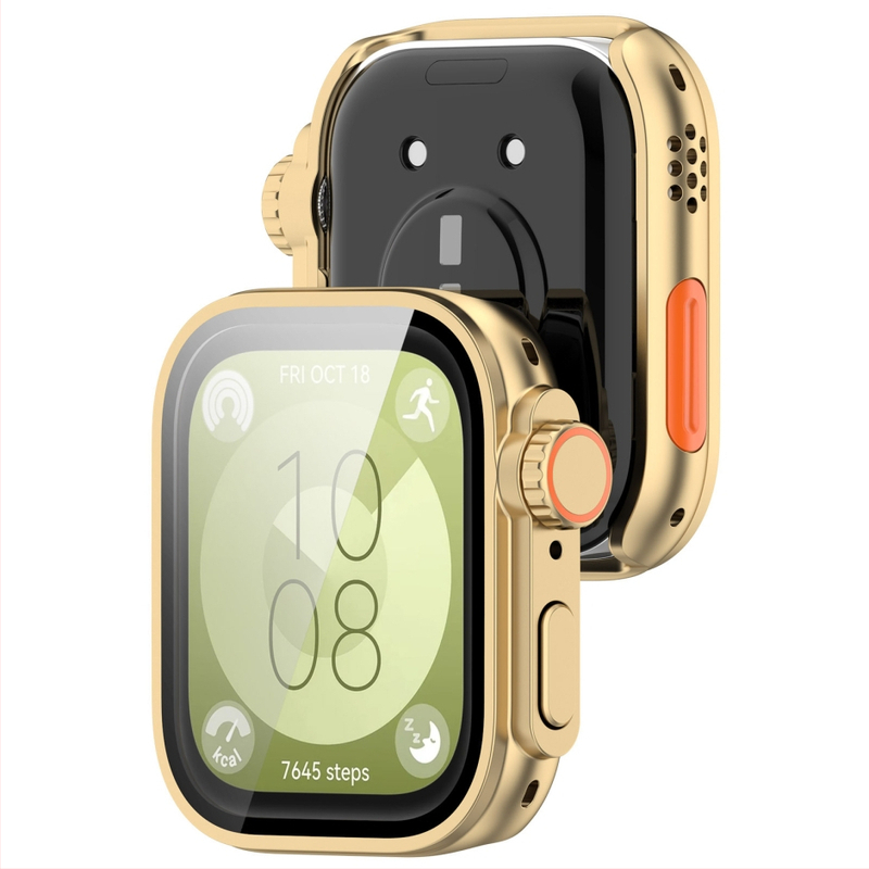 Husă de protecție pentru Huawei Watch Fit3/Fit4/Fit4 Pro, carcasă unibody, material PC + folie temperată, greutate 10 g (Fit3), 13 g (Fit4), 14 g (Fit4 Pro)