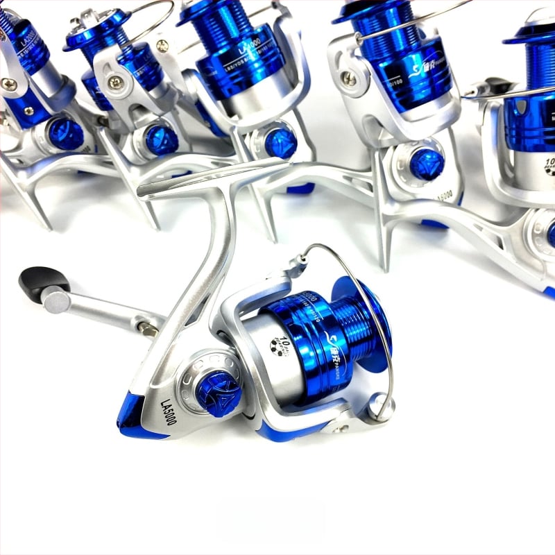 Punk LA2000-7000 спининг макара с пластмасово-стоманено главно тяло