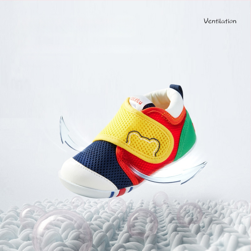 Rabbit παπούτσια για νήπια — επάνω μέρος από δίχτυ, Velcro κούμπωμα, αναπνέουν, αντιολισθητική σόλα, ανθεκτικά στη φθορά