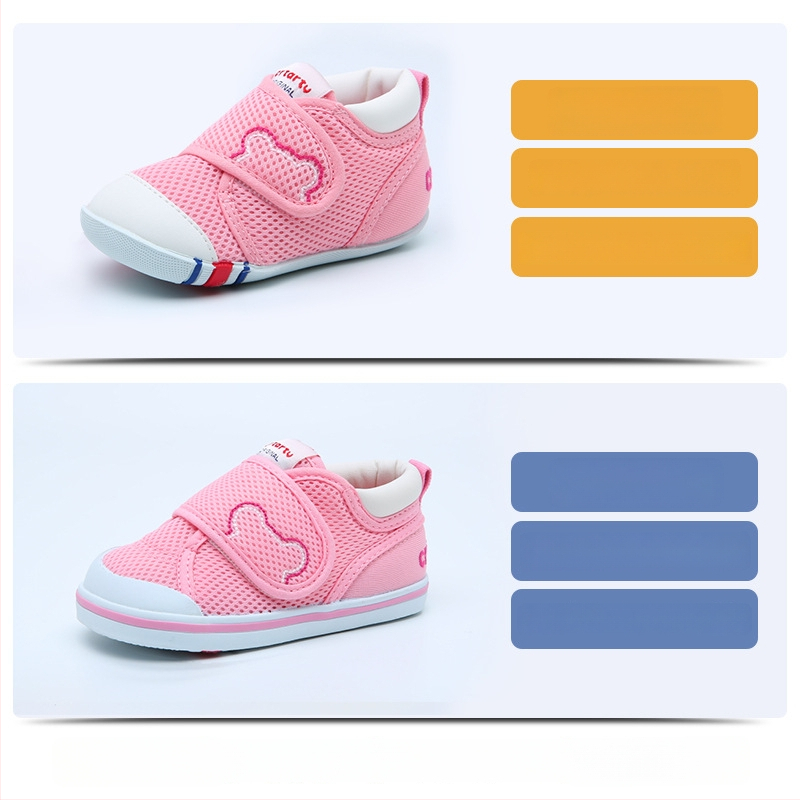 Rabbit παπούτσια για νήπια — επάνω μέρος από δίχτυ, Velcro κούμπωμα, αναπνέουν, αντιολισθητική σόλα, ανθεκτικά στη φθορά