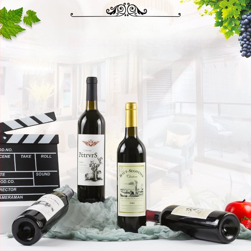 Διακοσμητικό μπουκάλι κρασιού για βιτρίνα – γυαλί – μάρκα SS – διαθέσιμη εκτύπωση λογοτύπου – για φιάλες κρασιού και άλλες χρήσεις