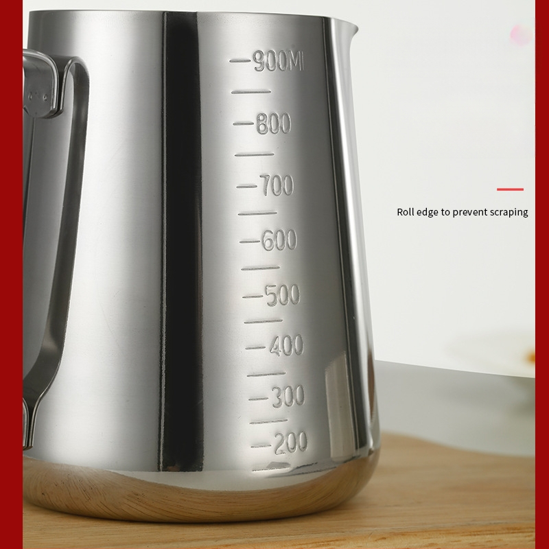 Čaša Latte Art od nehrđajućeg čelika, moderni stil, laserski gravirano logo, 200 g, papirnata kutija