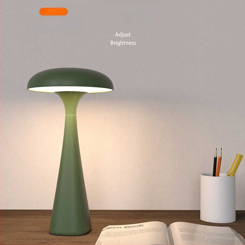 Kreativna stolna lampa u obliku meduze-gljive, prijenosno USB napajanje, dodirno upravljanje, noćna rasvjeta za atmosferu