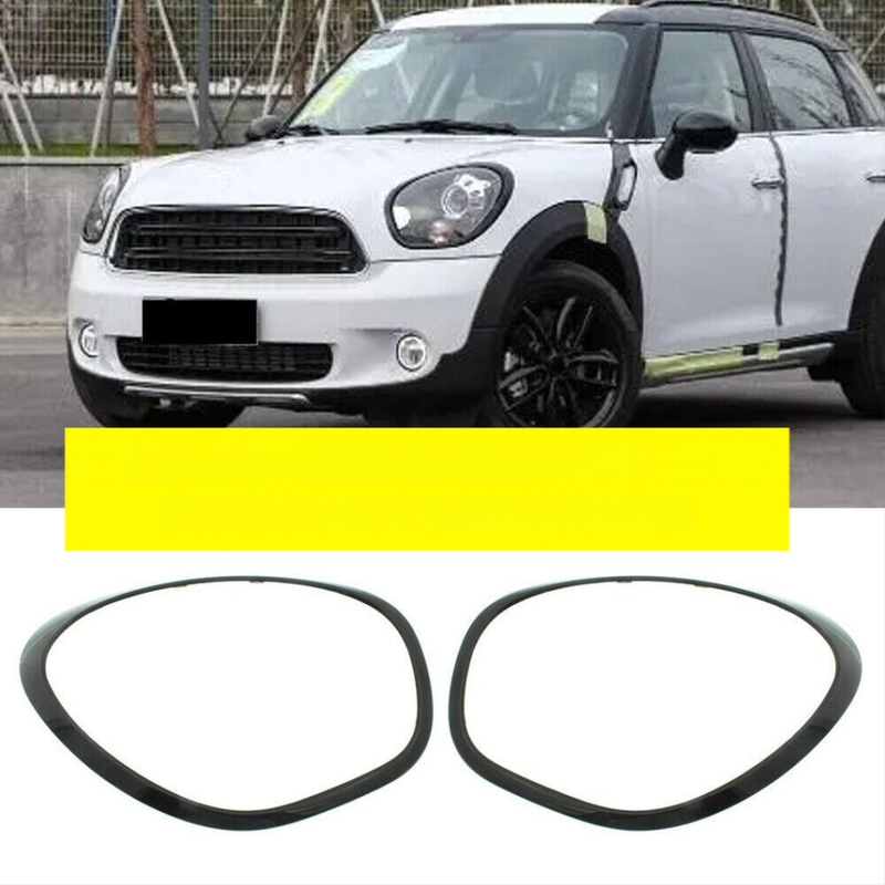 Ramă de far pentru BMW MINI R60/R61 din ABS, cu clemă, nr. 51139801573/51139801574