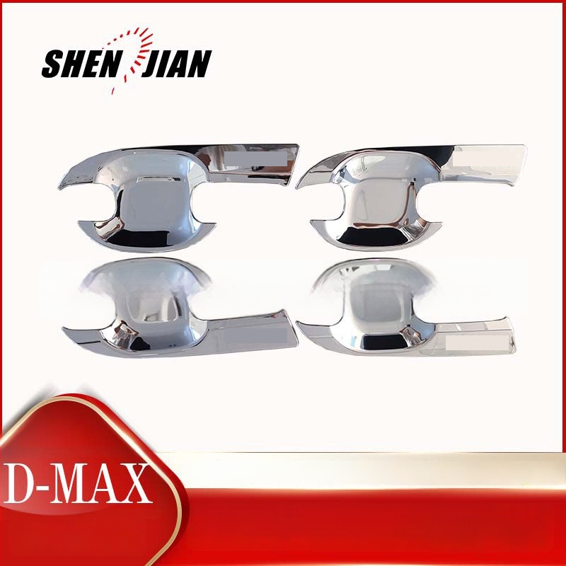 D-MAX Blade-type ABS декоративна лайсна за предни фарове, обков на дръжката на вратата, капачка на резервоара и задна рамка на светлините
