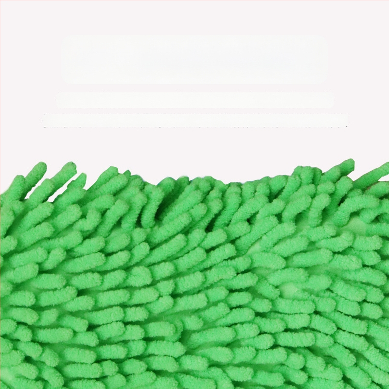 Chenille šluostės blokas automobilių detaliavimui, koralo veliūras, didelis tankis