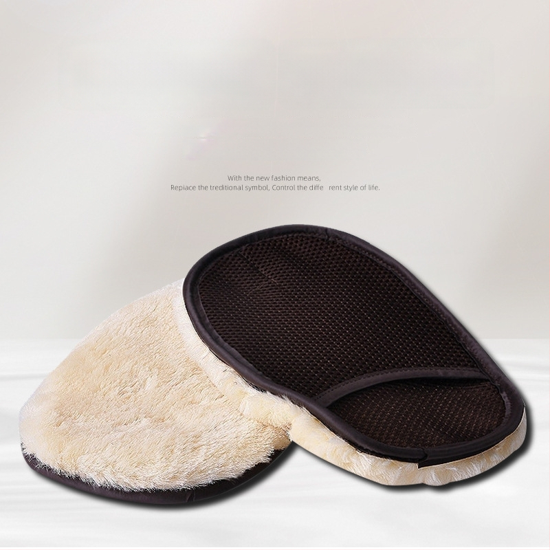 Automobilių valymo pirštinės iš coral fleece, XJL prekės ženklas, be pritaikymo.