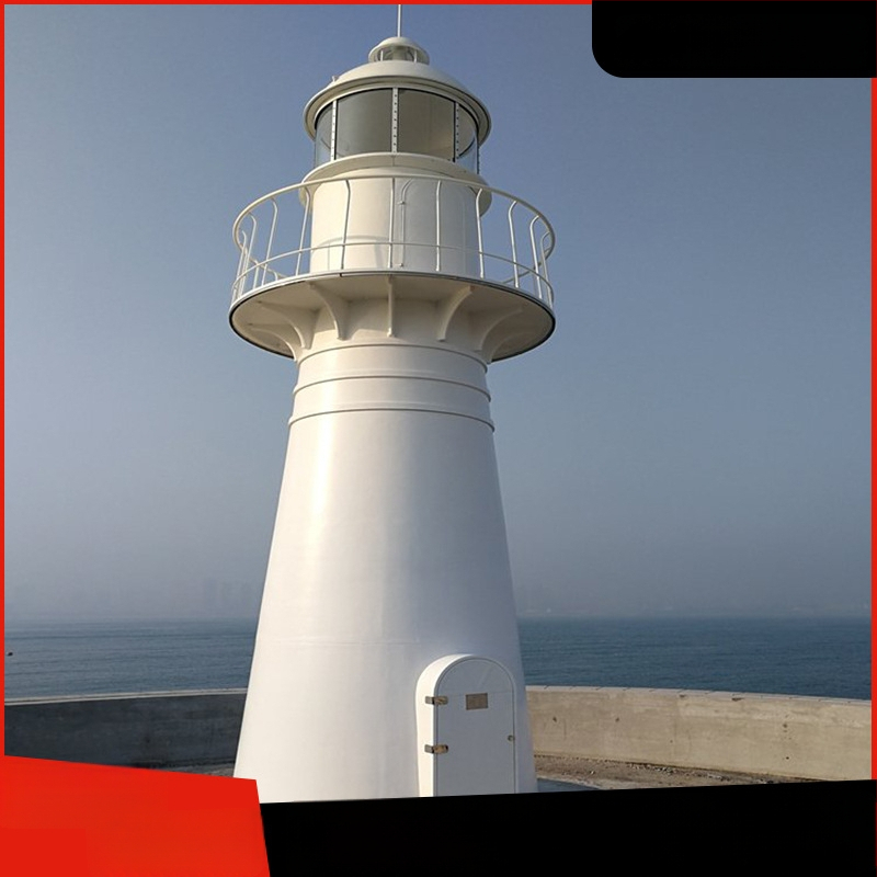 Stâlp de iluminat pentru navigația maritimă — aliaj de aluminiu, pilon de oțel anti-coliziune, brand Dong Jiarui