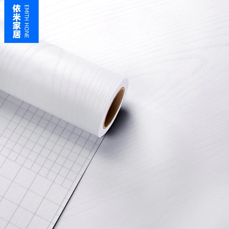 Tapet autoadeziv pentru renovarea mobilierului, PVC, textură lemn, Yimi home, stil modern minimalist