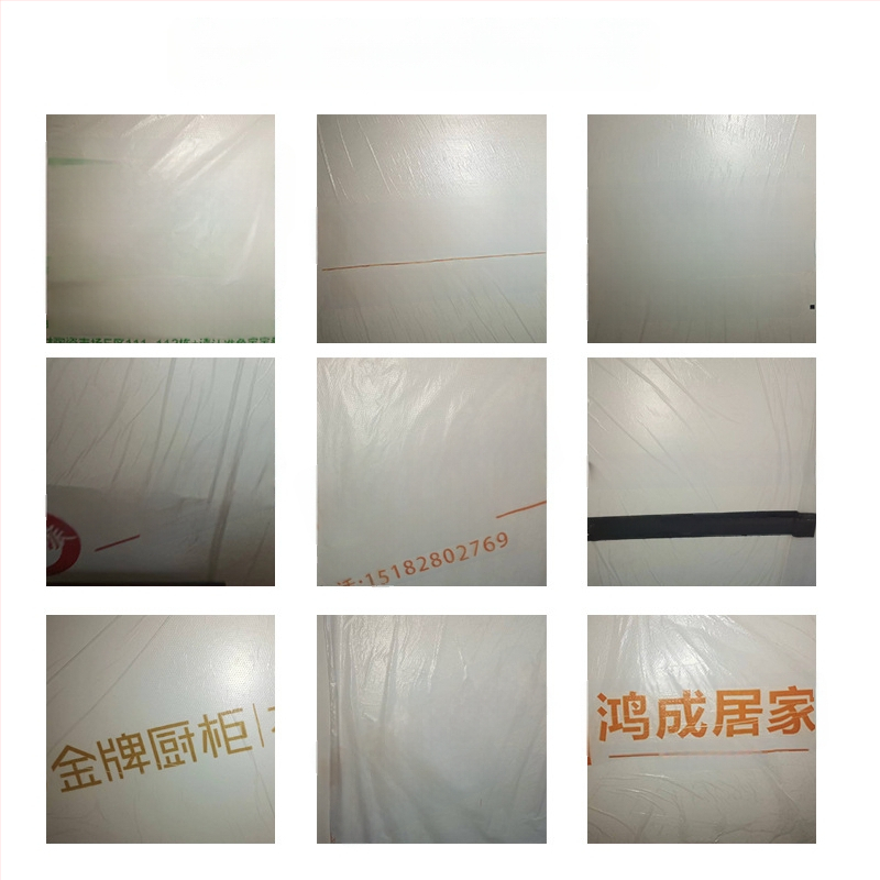 Gardrób maszkoló fólia bútorfestéshez, por elleni védőfólia, testreszabható vastagság, szélesség és hossz méretezés, PE fólia japán papírral, magas viszkozitású ragasztó