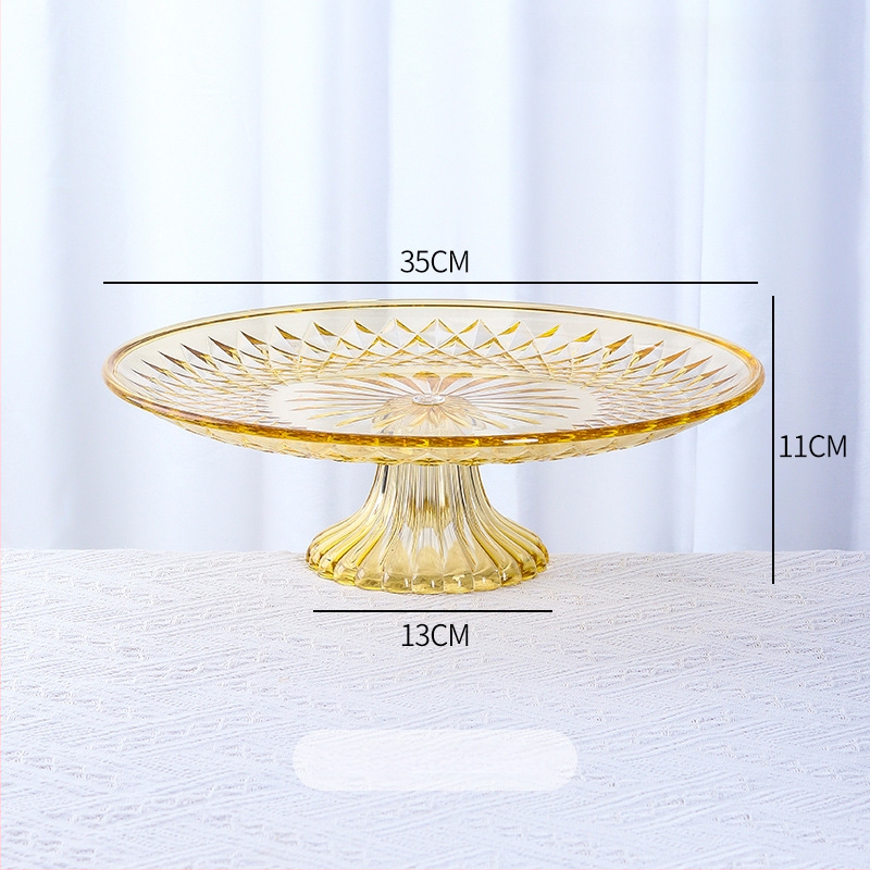 Műanyag gyümölcstál, kültéri stílus, egyszerű dizájn, első osztályú minőség