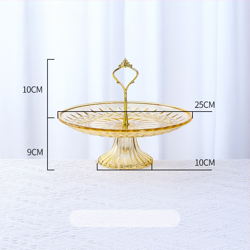 Műanyag gyümölcstál, kültéri stílus, egyszerű dizájn, első osztályú minőség